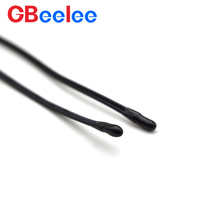 Capteur NTC de sonde de température numérique étanche en acier inoxydable avec câble en PVC pour Arduino emballé avec un paquet