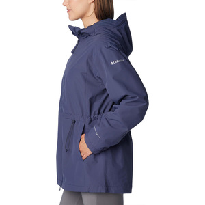 Veste <span class=keywords><strong>imperméable</strong></span> à <span class=keywords><strong>capuche</strong></span> slim pour femmes, directement de l'usine - <span class=keywords><strong>Parka</strong></span> coupe-vent élégante pour les aventures en plein air - Product Image 5
