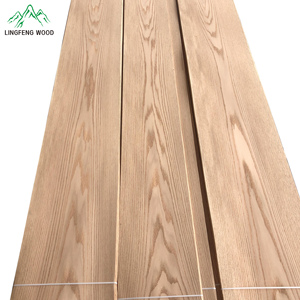 <span class=keywords><strong>Placage</strong></span> de chêne rouge naturel, motif <span class=keywords><strong>clair</strong></span> et délicat, idéal pour la décoration de meubles, d'armoires, de portes en <span class=keywords><strong>bois</strong></span> et de panneaux muraux. - Product Image 2