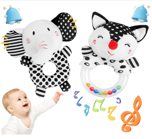 Sonajeros bonitos para bebés de 0 a 6 meses: sonajero suave para bebés recién nacidos - Product Image 5