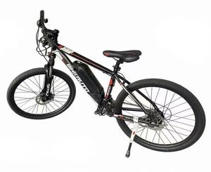 Bicicletta Elettrica da Montagna per Adulti 250W 30 Miglia 21.7MPH 24'' 5 Velocità Sospensione Anteriore Parafanghi Motore Posteriore Batteria Li-Ion Idraulica - Product Image 1