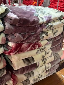 Siêu Mềm <span class=keywords><strong>Flannel</strong></span> In Màu Đỏ Raschel Chăn Cho Mùa Đông Ấm Áp Thoải Mái Ngủ Ném Máy Có Thể Giặt Hoa Hàn Quốc Chăn - Product Image 5