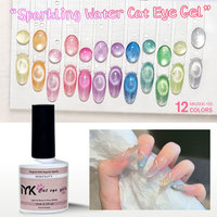Vernis Gel UV/LED Vente Directe Usine Makeauty – Vente en Gros pour Salons de Manucure – 15ml – Gel Vegan Effet Œil de Chat Scintillant Style Français
