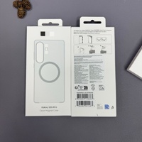 Nouvelle coque de téléphone magnétique transparente à chargement sans fil pour Samsung Galaxy S26 Ultra S25, avec protection d'objectif en alliage de luxe et coque rigide en PC