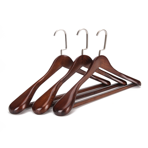 High Quality Luxury Wooden Pants Hanger Swivel Metal Hooks BSCI Certified Living Room Clothing Organizer Clothes <strong>Racks</strong> <strong>Rails</strong> - Product Image 2