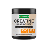 Créatine monohydrate en poudre, marque privée OEM, pour la croissance musculaire, le soutien des performances sportives, complément alimentaire en poudre pour le sport