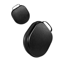 Voyage EVA casque mallette de rangement universel en cuir organisateur eva casque pochette sac Eva casque étui de transport avec fermeture éclair