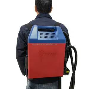 Backpack laser cleaning machine 100W paint removal machine agent price high efficiency good performance oil cleaning device