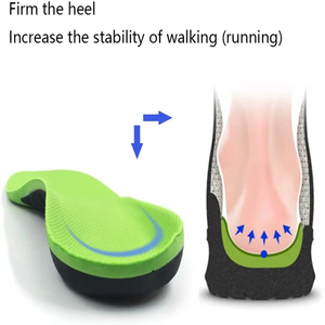 Wholesale Orthotic Insoles for Kids Breathable Flat Foot Arch Support Orthopedic <b>Shoe</b> Soles Sports Care Accessories Children - Product Image 5