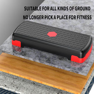 वयस्क योग फिटनेस को आकार देने एरोबिक पेडल समायोज्य दो परत खेल एरोबिक कदम फिटनेस पेडल - Product Image 3