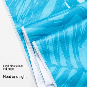 Serviette de plage en microfibre à séchage rapide, légère, de luxe, imprimée, personnalisable OEM, vente en gros d'usine - Product Image 2