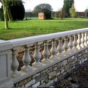 Barandilla de Hormigón Decorativa para Exteriores, Fabricada en China, Balaustre de Hormigón Reforzado con Fibra de Vidrio (GFRC), Pasamanos Metálico para Terrazas, Aplicaciones en Hoteles - Product Image 5