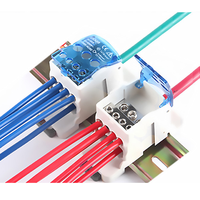 Conectores de panel modular unipolar UKK80A Bloque de terminales de distribución de jaula de tornillo de alimentación con contactos de cobre Categoría de producto