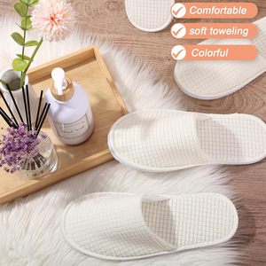 Pantuflas Desechables de Tela para Hotel, Airbnb, Spa, Salón, Fiesta, Invitados de Boda - Talla Única para Adultos - Product Image 6
