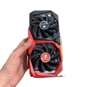 การ์ดจอ GeForce RTX 2060 6GB D6 สีสันสดใส สำหรับเล่นเกม RTX2060 6GB - Product Image 1
