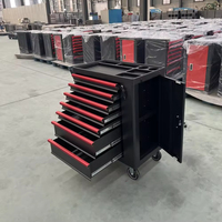 Carrito de Herramientas de Taller con 7 Cajones a Bajo Precio, Gabinete de Almacenamiento para Reparación de Automóviles, Carro de Herramientas para Garaje con Puerta, Cierre Suave y Bloqueable, OEM/ODM/OBM