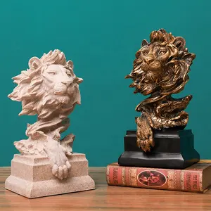 Estatuilla de animales de resina de Arte Popular