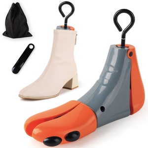 Civière de <span class=keywords><strong>chaussure</strong></span> jetable en plastique réglable à <span class=keywords><strong>une</strong></span> <span class=keywords><strong>tige</strong></span> avec logo personnalisé - Product Image 3