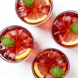 Modelo de Cubo de Hielo de Espuma Plástica Ecológica de 14oz con Diseño de Panal Hawaiano para Decoración de Tiendas de Té de Burbujas - Product Image 4
