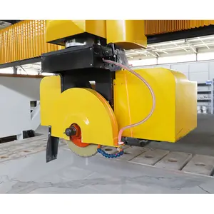 Cnc Processing Center And Bridge Saw 5 Axis Cnc Stone Cutting Machine For Granite