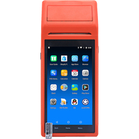 Caja registradora personalizada todo en uno de 5,5 pulgadas, mini terminal Android móvil, Pos de mano para tienda minorista