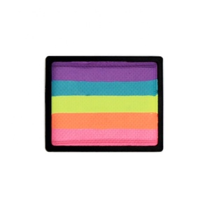 Etiqueta privada personalizada maquillaje UV noche 7 colores <span class=keywords><strong>paleta</strong></span> de delineador de ojos activada por agua con pincel - Product Image 2