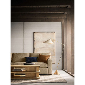 Lampe sur pied AvantMetal LED, design articulé réglable, pour salon, bureau, usage domestique - Product Image 3