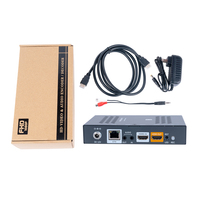 Encodeur vidéo IP à faible latence et faible coût, un canal, diffusion en direct RTMP HTTP H.265 HEVC 1080P HD, audio AAC, construction métallique