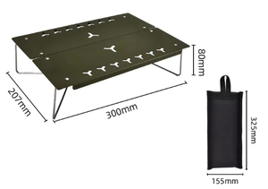 <span class=keywords><strong>Mesa</strong></span> de Camping <span class=keywords><strong>Plegable</strong></span>, Portátil y Ligera de Aluminio y Hierro para Exteriores, <span class=keywords><strong>Cocina</strong></span>, Picnic, Duradera y Ecológica - Product Image 3