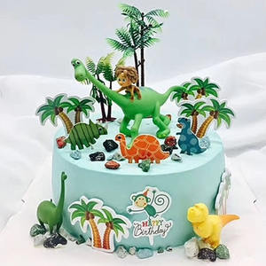 Hotsale 3D <span class=keywords><strong>Dinosaure</strong></span> Gâteau Topper Cupcake Topper Gâteau Décorations pour Enfants Anniversaire Baby Shower Party Supplies - Product Image 4