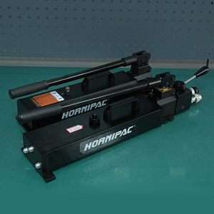 Pompe manuelle hydraulique à haute pression en acier allié HPD2300A à <span class=keywords><strong>double</strong></span> <span class=keywords><strong>action</strong></span> à deux vitesses en gros - Product Image 5