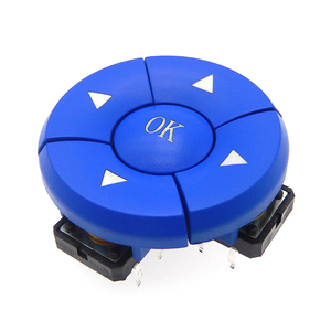 Interruptor de Botón Pulsador <span class=keywords><strong>OK</strong></span> de 5 Posiciones, Combinado, Direccional, 12x12x7.3, PVC, Montaje Superficial, para Uso Doméstico - Product Image 6