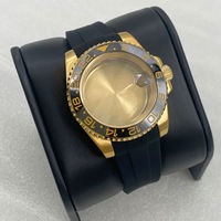 Kit di Modifica da 40mm con Vetro Zaffiro per Movimento Meccanico NH34/35 da Uomo Senza Logo Cassa in Acciaio Inossidabile NH35 Seiko Mod