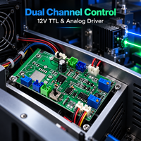 Module de pilote de circuit imprimé laser haute puissance 12V bleu-vert ZhonNa, courant constant analogique TTL, pièces et accessoires d'équipement laser OEM