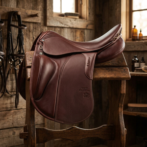Selle d'équitation multifonctionnelle de haute qualité, selle d'Islande, selle de dressage, cuir naturel souple, durable, style anglais, Barkat - Product Image 3