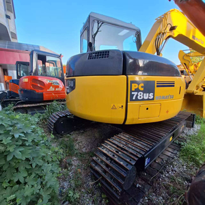 Secondhand Komatsu PC78US Excavator 7 T Operating Weight 0.34m <b>Bucket</b> Capacity Engine Gearbox PLC Core Components <b>Cheap</b> Sale - Product Image 5