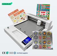 Machine de découpe numérique automatique pour étiquettes adhésives, logo 3D pour vêtements, découpe de film de gravure format A3