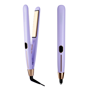 Plancha y Rizador de Pelo Iónico 2 en 1, Chapado en Oro Rosa, 11 Ajustes de Temperatura, LED, Doble Voltaje, Calentamiento Rápido, Placas de Titanio - Product Image 6