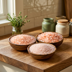 Sel de roche naturel rose clair de l'Himalaya, grains raffinés, idéal pour la cuisine et la table, sel rose foncé fin de l'Himalaya - Product Image 1
