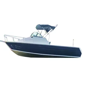 Bote de pesca de aluminio de 5,5 m, barco de cabina cuddy, a la venta