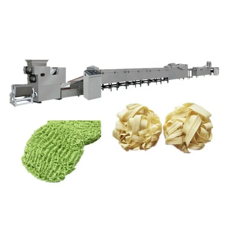 Non-fried Instant Noodle Production Line / Ramen Noodles Instant Making Equipment / Noddles Instant Noodle Chinese Machine