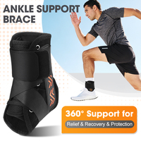 Attelle de cheville réglable en néoprène pour le basketball, sangle de protection sportive, enveloppement de pied, soutien de la cheville