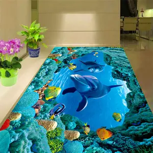 שינה אזור שטיח שפשפת מודרני ילדים מותאם אישית הדפסת רצפת שטיח מחצלת 3D שטיח סלון