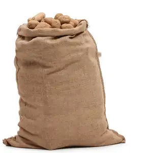 JIAHE Factory-Direct Durable Hessian Bag 50KG Jute Gunny Bag Jute Sack Bag With Price