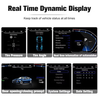 Panel Instrumen Dashboard LCD IPS 12,3 inci Baru, Plug and Play, Kokpit Virtual untuk Seri 5 E60/E61 2003-2009 X5 E70 2006-2013 CE