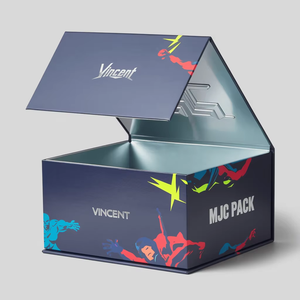 Luxury Custom Logo Magnetic Gift Paper <b>Box</b> Recyclable Magnet Rigid Cardboard Packaging <b>Box</b> for Clothing Shoes - Product Image 1