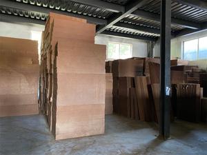 Casas de pollo Granja avícola Invernadero Filtro de papel Kraft 5090 Almohadilla de enfriamiento evaporativa de celda de Peine de miel - Product Image 6