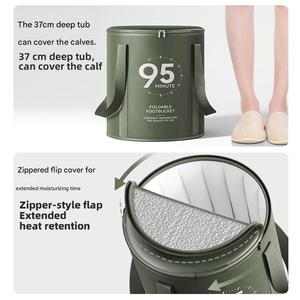 <b>Foldable</b> Foot Soaking Bucket Portable Spa <b>Bath</b> Bag Waterproof Foot for Home Travel and Relaxation - Product Image 5