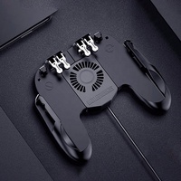 Nuevo Ventilador Refrigerador para Juegos, Joystick, Controlador de Juegos, Gamepad con 4 Gatillos para Juegos Móviles de Teléfono Inteligente, Gatillos para Pubg y Call of Duty