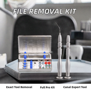Sistema de Extracción de Limas Fracturadas de Acero Inoxidable para Endodoncia, Clase I - Kit Completo para Recuperar Instrumentos Separados en el Conducto Radicular - Product Image 2